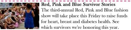 Red, Pink and Blue Survivor Stories