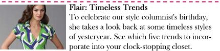 Flair: Timeless Trends
