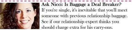 Ask Nicci: Is Having Baggage a Deal Breaker?