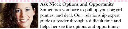 Ask Nicci: Options and Opportunity