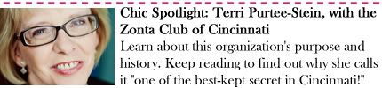 Chic Spotlight: Terri Purtee-Stein, President-Elect of the Zonta Club of Cincinnati