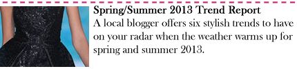 Spring/Summer 2013 Trend Report 