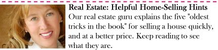 Real Estate: Five Helpful Home-Selling Hints