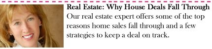 Real Estate: Why House Deals Fall Through