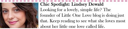 Chic Spotlight: Lindsey Dewald and Little One Love
