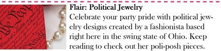 Flair: Political Jewelry