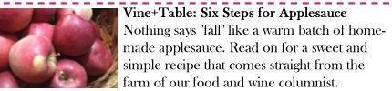 Vine+Table: Six Steps to Homemade Applesauce 