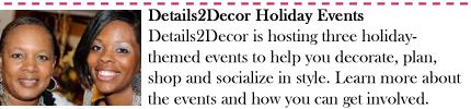 Details2Decor Holiday Events