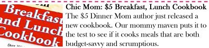 Chic Mom: $5 Breakfast and Lunch Cookbook
