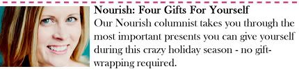 Nourish: Four Gifts For Yourself