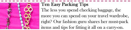 Ten Easy Packing Tips