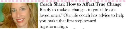 Coach Shari: How to Affect True Change