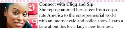 Connect with Cliqq and Sip