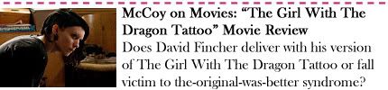 McCoy on Movies: The Girl With The Dragon Tattoo Movie Review