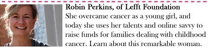 Robin Perkins, Founder of Lefft Foundation