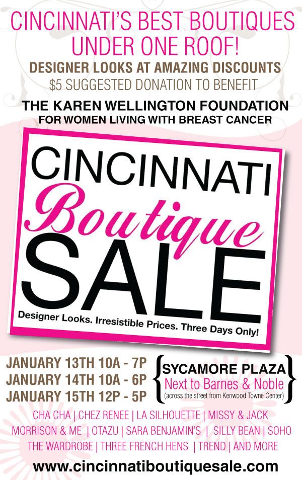 Cincinnati Boutique Sale