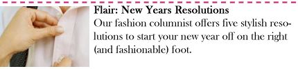 Flair: New Years Resolutions