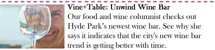 Vine+Table: Unwind Wine Bar