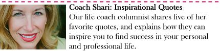 Coach Shari: Inspirational Quotes