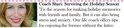 Coach Shari: Surviving the Holiday Season