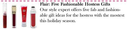 Flair: Five Fashionable Hostess Gifts