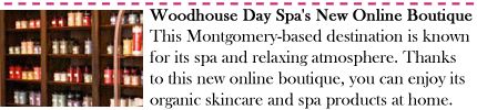Woodhouse Day Spa's New Online Boutique