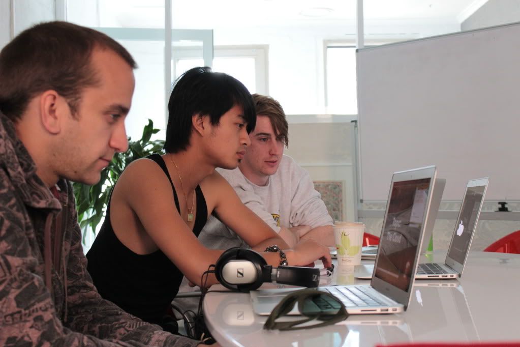 Kevin, Simon and Tom