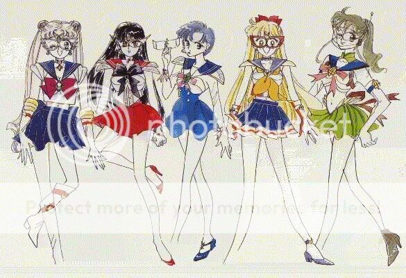 Naoko Takeuchi's Original Sailor Scout Costume Designs Photo by kuramas ...