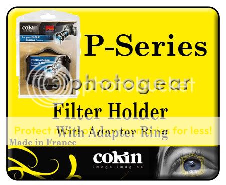 Cokin P Series Filter Holder w 77mm Adapter Ring (BP40077) USA 