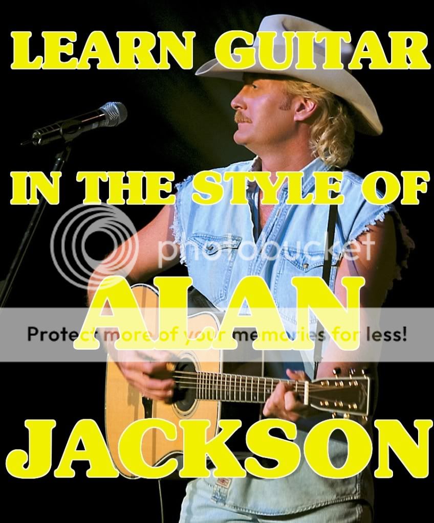 Alan Jackson Style Lead Rhythm Guitar DVD Lessons